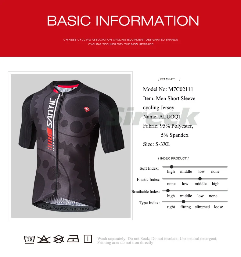 Santic набор из Джерси для велоспорта для мужчин Pro Team Skinsuit для горной дороги, велосипеда, триатлона, комплект одежды Ropa Ciclismo