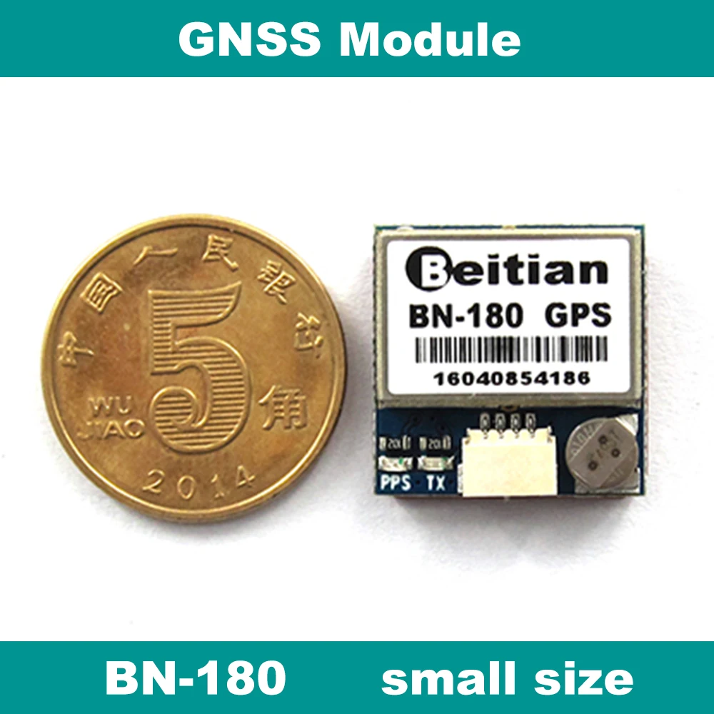 BEITIAN, малый размер gps модуль, gps ГЛОНАСС двойной GNSS модуль, UART ttl уровень, BN-180