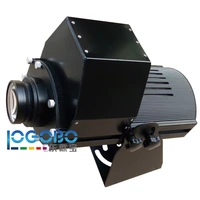 outdoor 300w led 4 gobo sockets image rotating custom patterns logo projector adverstising events show big wall floor lightings