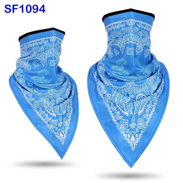 SF1094 WildSurfer кешью треугольник шарф езда половина маска для лица для велосипеда Балаклавы ветрозащитный лыжный шейный качественный дышащий лицевой щит FJ40 - Цвет: SF1094