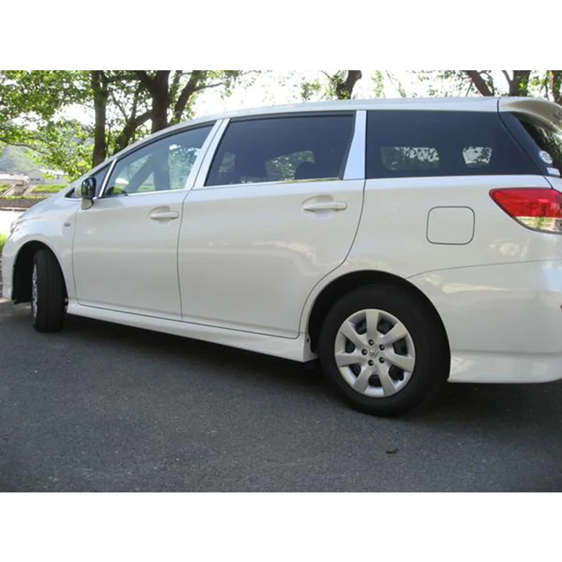 Lsrtw2017 окна автомобиля средний столб планки для toyota wish 2009 2010 2011 2012 2013