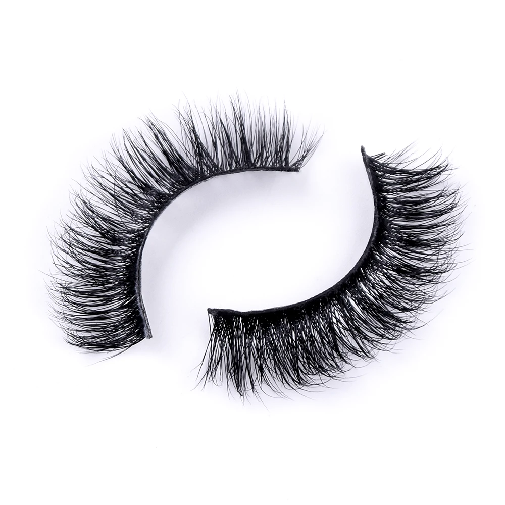 Блестящие ресницы норковые накладные 3D макияж для наращивания ресниц Бесплатная