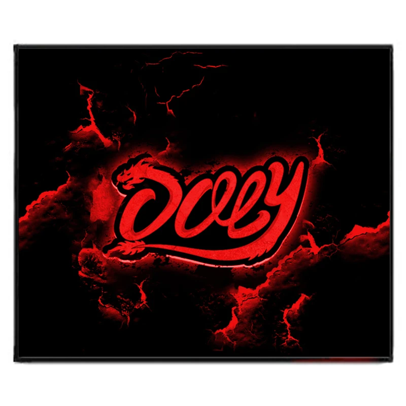 

DOKLY Red model mouse pad gaming mouse mat 300X240X2mm locking edge mouse mat speed version for sc2 wow dota 2 lol cs