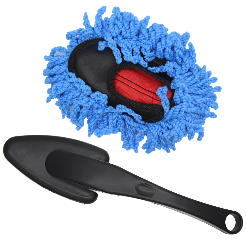 Щетка для чистки автомобиля микрофибра автомойка окон пылесос с длинной ручкой