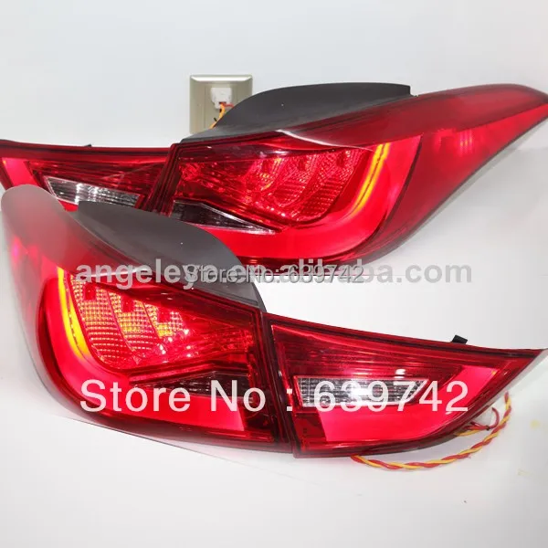 

Для Elantra Светодиодная лента задний фонарь 2010-2013 год для BMW стиль YZ
