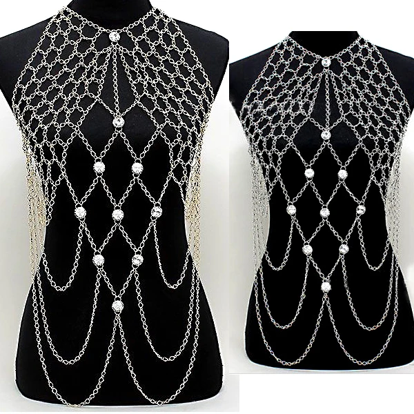 Новинка от Chran модное пикантное ожерелье золотистого и серебристого цвета с