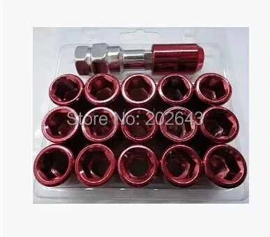 WN001 автомобиля Blox Колесные гайки m12 * 1 5 гоночный руль сталь 3 2*1 9 см водосточная