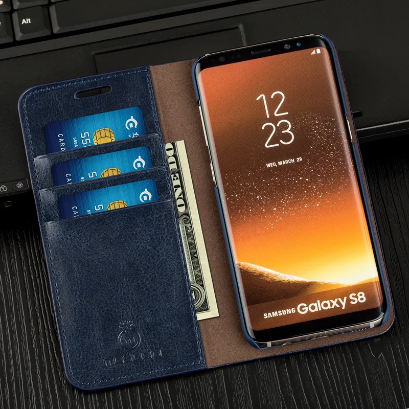 Роскошный женский кожаный чехол кошелек Musubo для iPhone Xs Max 7 8 6s Plus Samsung Galaxy S20 Ultra S10 + S9