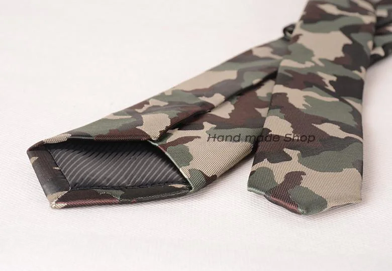 Мужские зеленые галстуки новинка 2017 дизайнерские модные камуфляжные цветочные