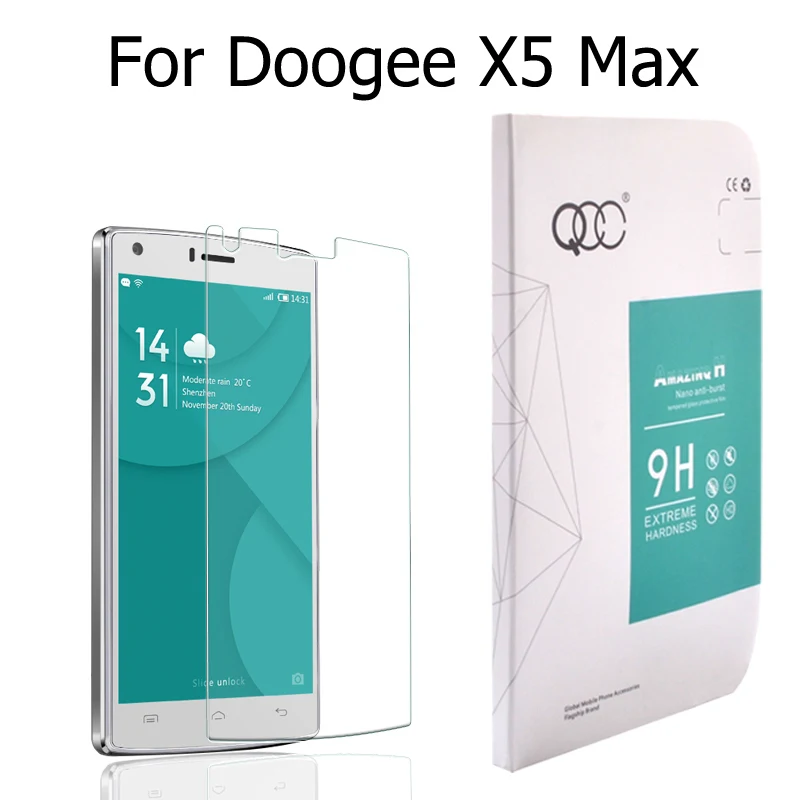 Горячая Защита от царапин закаленное стекло Пленка Для Doogee X5 Max стеклянная пленка