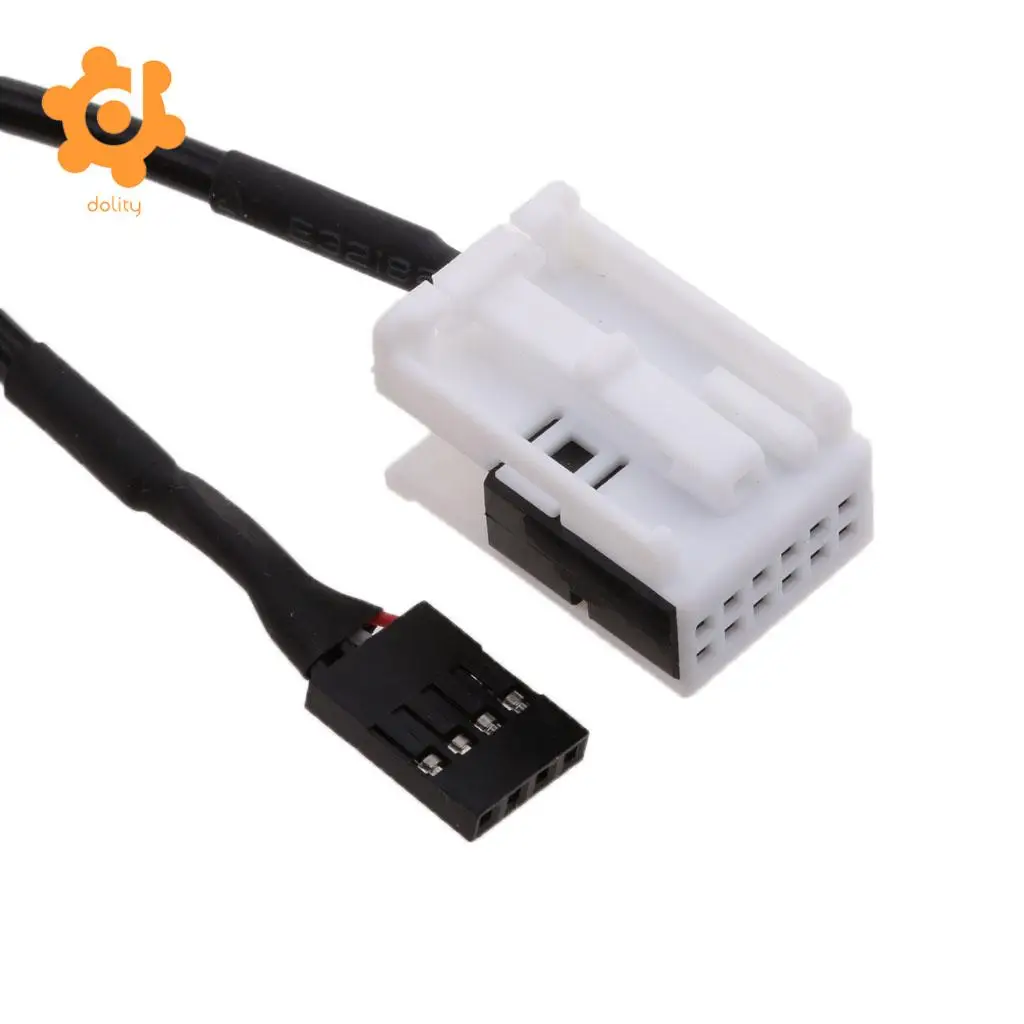 Dolity Автомобильный USB AUX аудио вход кабель адаптер штекер комплект для VW Passat B6 B7 CC