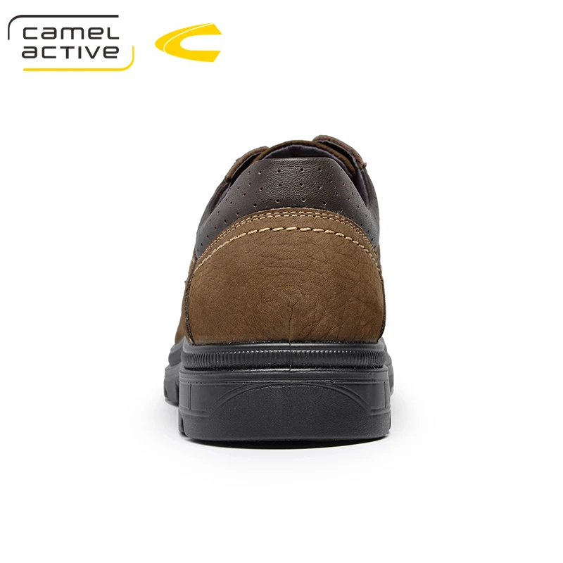Кроссовки Camel Active мужские из натуральной кожи удобная повседневная обувь на