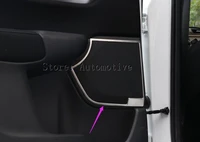 for honda crv cr v 2017 2018 car styling interior stainless steel car door speaker ring cover trim 4pcs