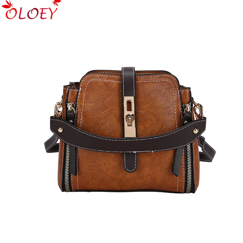 2019 винтажные роскошные женские сумки через плечо из искусственной кожи модные с