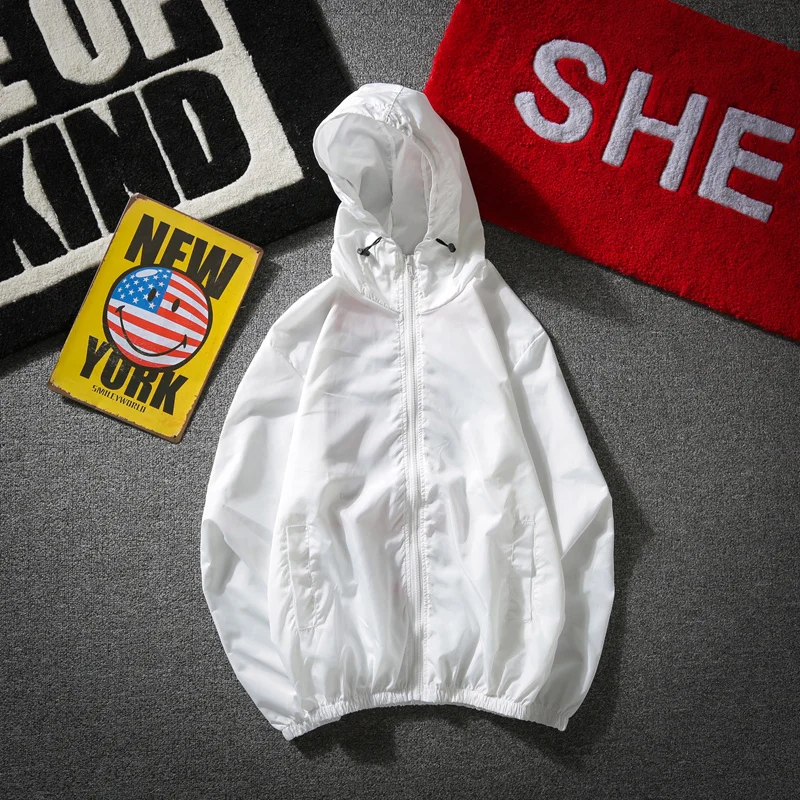Игровая куртка для машины Мужская тонкая ветровка модная повседневная Нью Йорк с