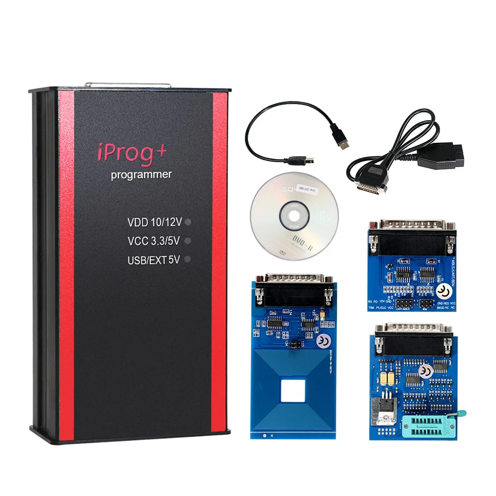 Программатор Iprog + Pro поддержка IMMO коррекция пробега сброс подушки безопасности