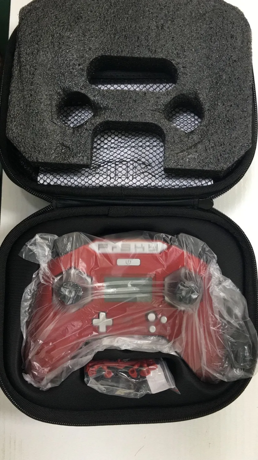 Радиопередатчик Frsky Taranis X-Lite 2 4 ГГц красный/черный с чехлом из ЭВА | Игрушки и хобби