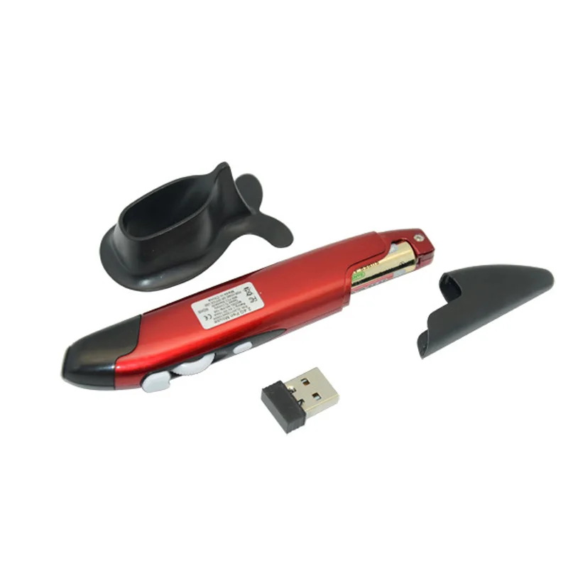 Мини Беспроводная оптическая Ручка мышь 2 4G 1600 DPI 4 кнопки карандаш USB эргономичные