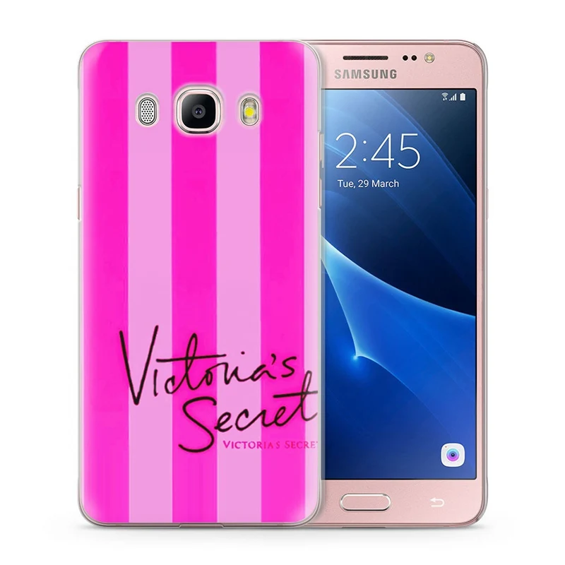 For Funda Samsung Galaxy J5 2016 Case J510 J510F Colorful Flower Flora Pink Love Painted Cute Pattern Clear Soft TPU Q041 |