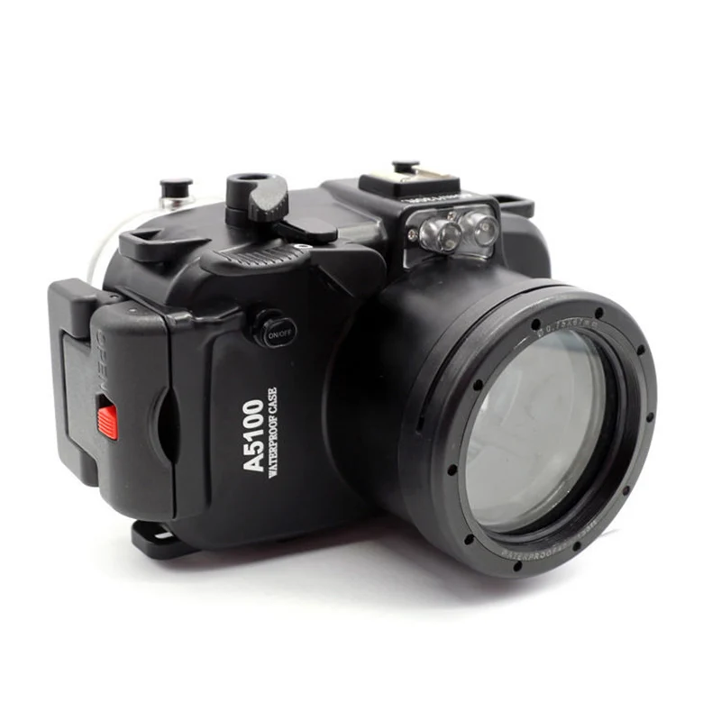 Водонепроницаемый чехол Meikon 40M для подводной камеры объектива Sony A5100 16 50 мм|case