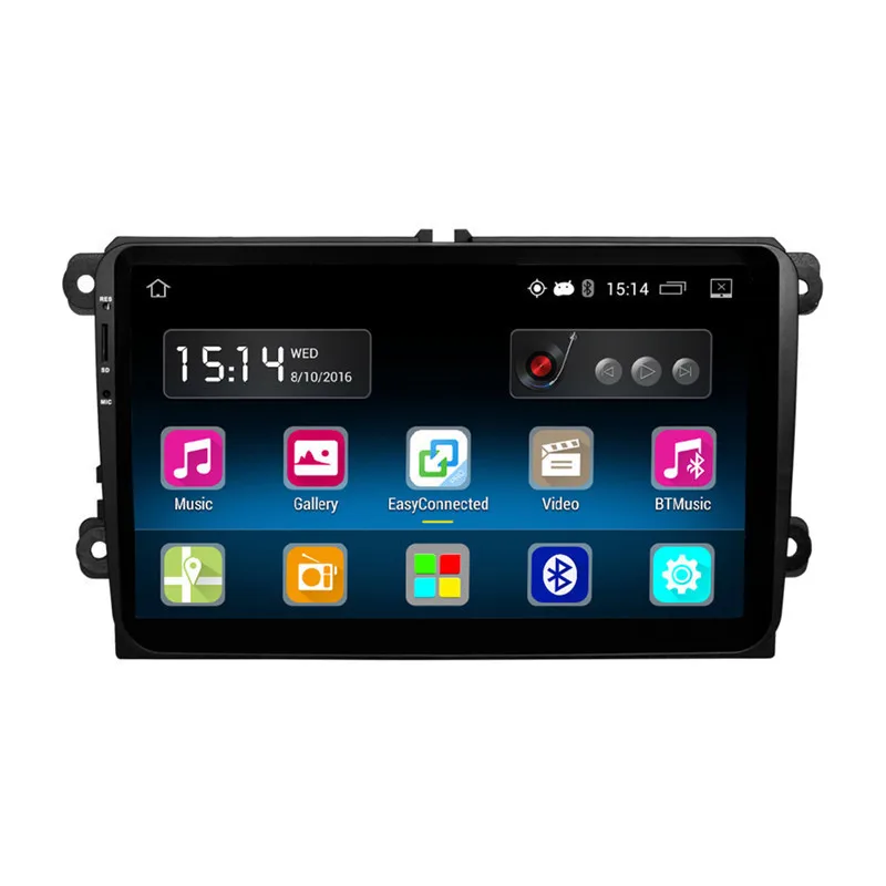 RM VWTY90 9 дюймов Android 5 1 Автомобильный мультимедийный стерео плеер A2DP GPS 1G DDR3 + 16G NAND