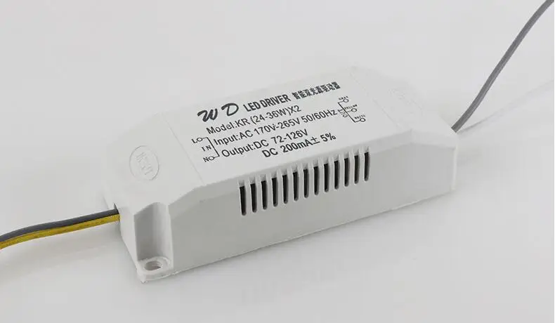 

220V 24-36W*2 LED Power Driver External Constant Current Terminal Head Power Drive for Ceiling Light