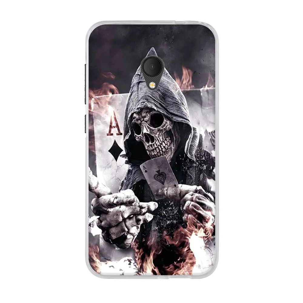 Чехол для Alcatel U5 4G 5044D 5044Y 5 0 дюймов Задняя мягкая TPU силиконовая крышка телефона u5