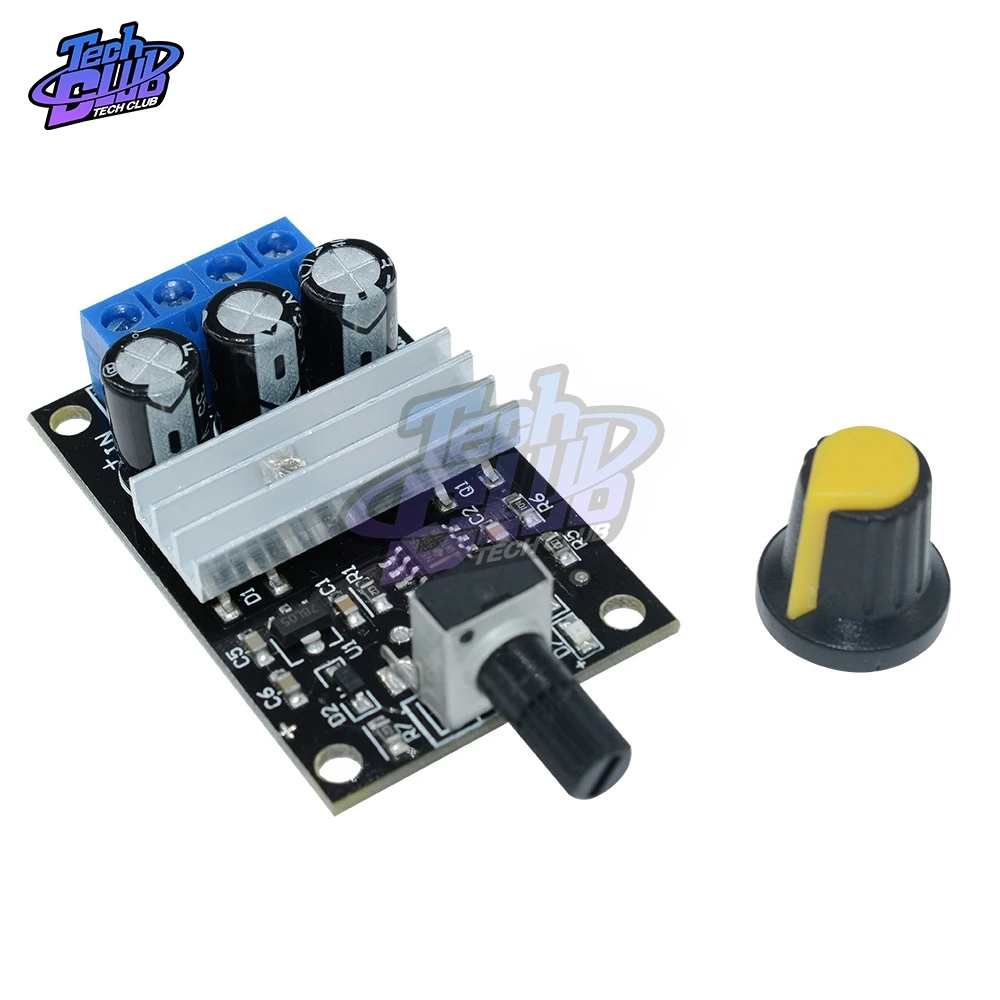 DC 6V 12V 24V 28V 6 V-28 V 3A PWM DC переключатель управления скоростью двигателя 1203B