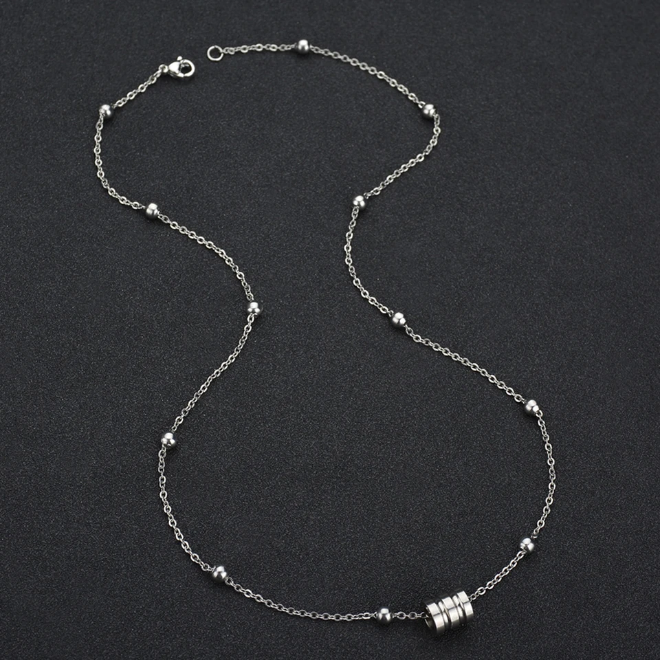 Женский кулон и ожерелье из нержавеющей стали | Украшения аксессуары