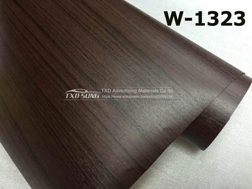 W1323 Высококачественная деревянная ПВХ пленка для украшения интерьера автомобиля зерна ПВХ Виниловая наклейка ; набор из 10/20 Вт, 30 Вт/40/50/60x124 см/лот - Название цвета: W1323