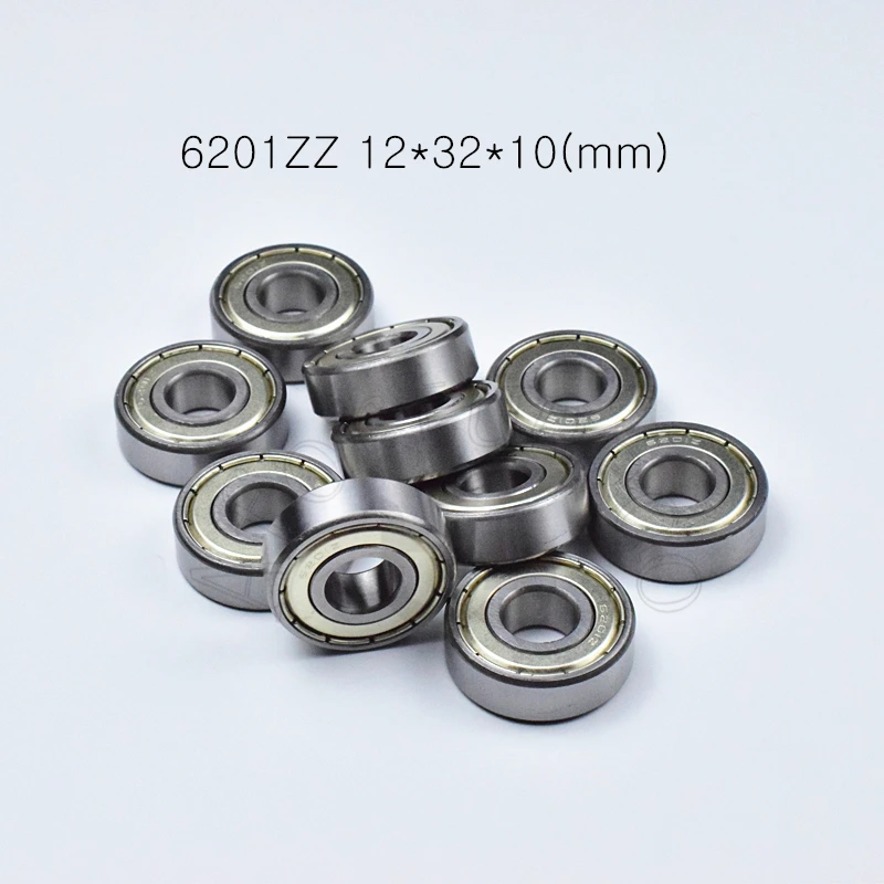 6201ZZ 12*32*10 (мм) цельнокроеные подшипники уплотнительные из хромированной стали 6201
