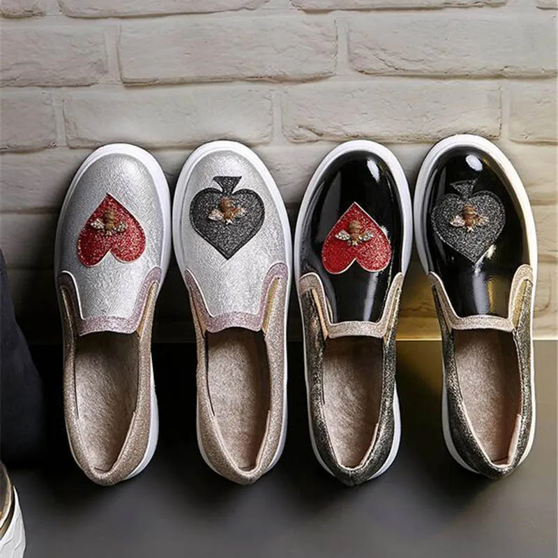 Шикарные криперы с кристаллами Новинка 2019 года обувь на платформе женские