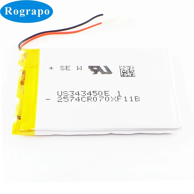 Сменный литий полимерный аккумулятор 3 7 в для Meizu M3 Lingdu HS650B tachograph MP3 navigator MP4 323450