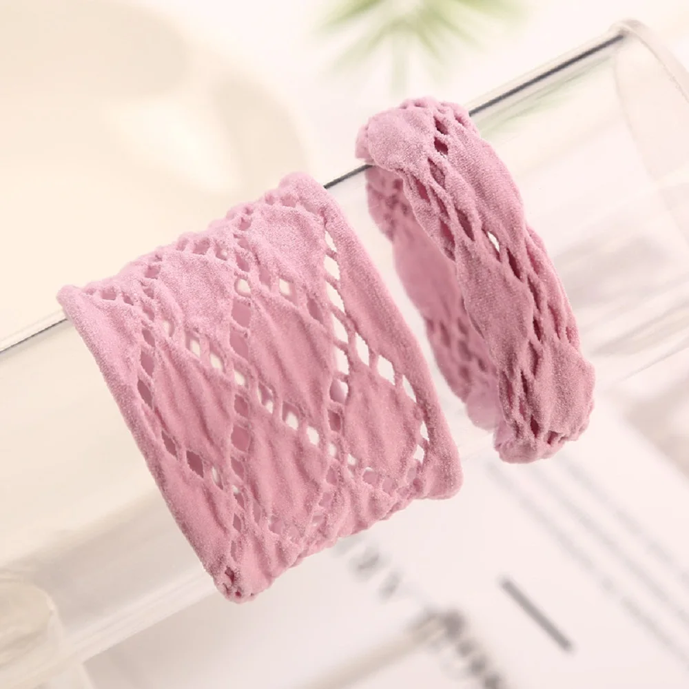 1 шт. новые женские Большие широкие мягкие резинки для волос эластичные