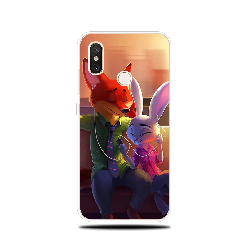 Силиконовый чехол с рисунком кролика Пикачу для Xiaomi mi 5x A1 A2 6 6X Note 3 8 9 SE Lite Pro x 2 S