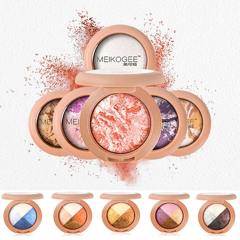 Тени для век телесный мерцающий Блестящий пигмент легко носить профессиональный