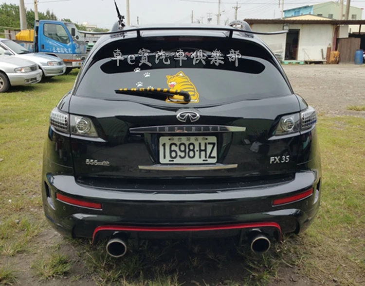 

Fit for Infiniti QX70 S51 12-14 FX35FX37 modified carbon fiber rear wing with rear spoiler wing