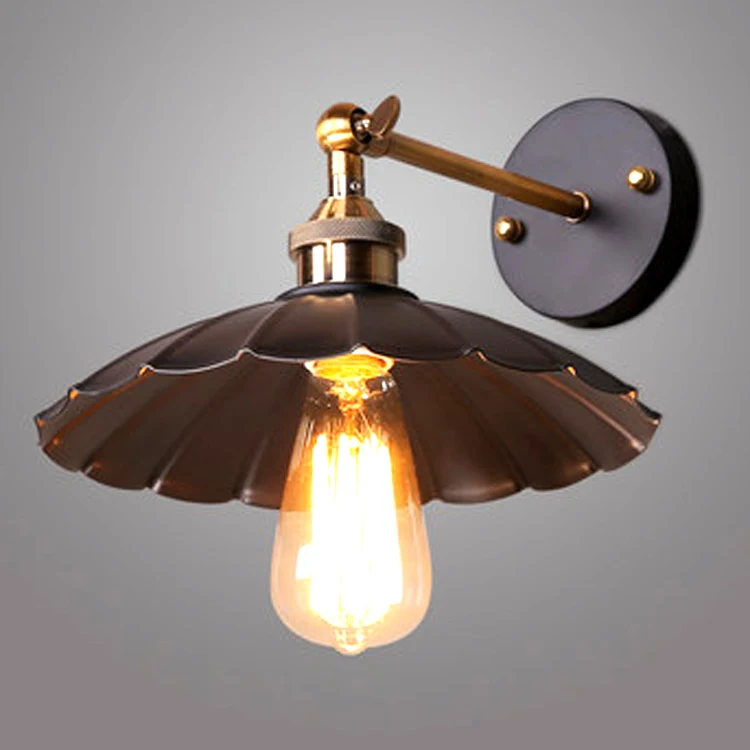 Современная короткая потолочная лампа Эдисона североевропейская винтажная