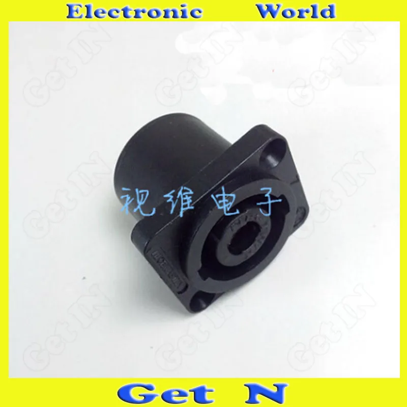 10 шт. 4 полюсный профессиональный стерео гнездо с квадратным шасси