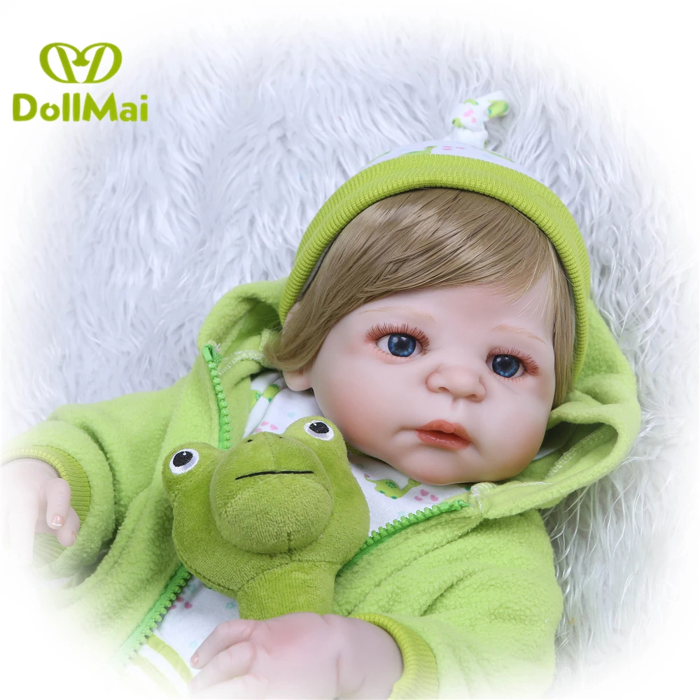 23 &quot57 см силиконовые куклы reborn Baby boy реалистичные bebe для новорожденных принцессы