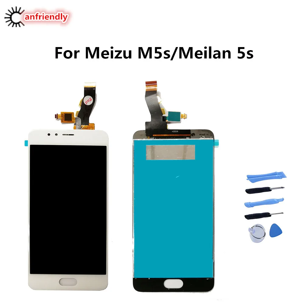 ЖК дисплей и сенсорный экран для Meizu M5s сменный дигитайзер в сборе панель из