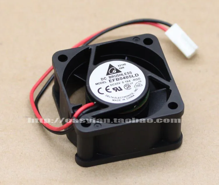 Охлаждающий вентилятор для сервера Delta Electronics EFB0405LD R00 DC 5 В 0,16 а 40x40x20 мм