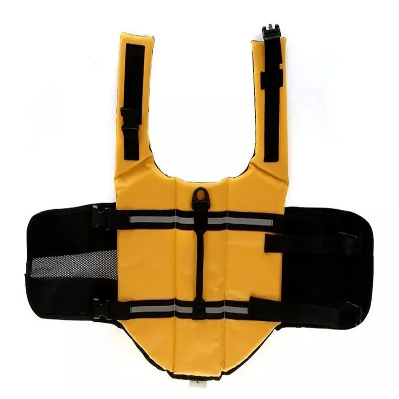Многоразмерный защитный жилет для домашних животных спасательный собак летняя