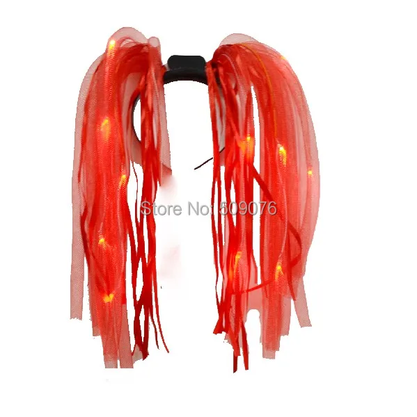 Бесплатная доставка 2 шт./лот мигающий Многоцветный головной убор со