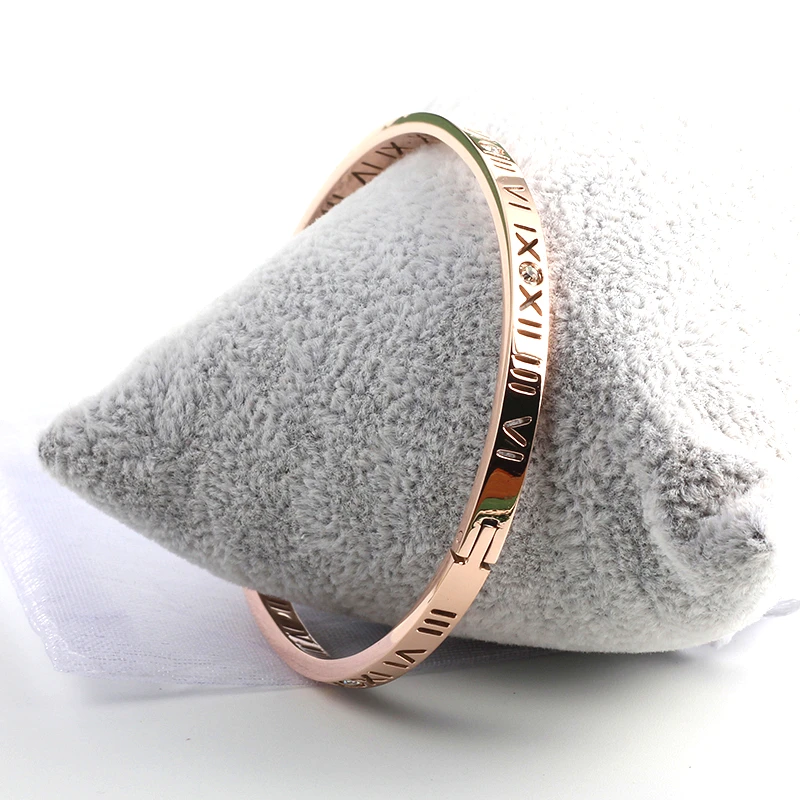 URSJEWELRY Элегантный браслет для Для женщин лучший подарок розовое золото Цвет