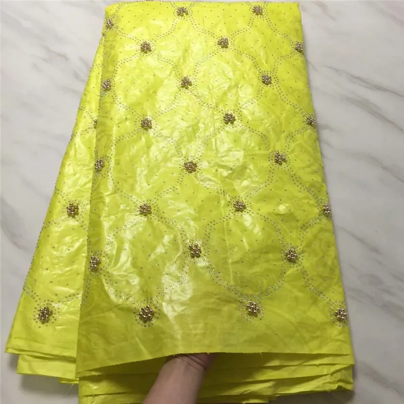 5 ярдов Bazin Riche ткань сияющая Австрия качество (аналогично Getzner) морские бусы парча