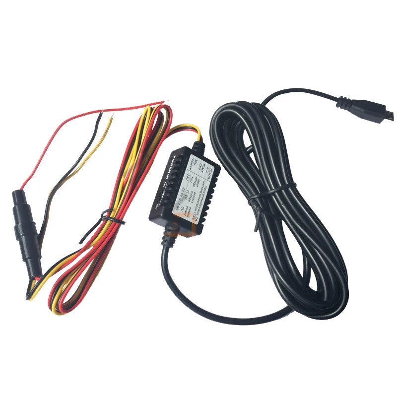 Conkim Универсальный Micro USB Одежда высшего качества Жесткий провод комплект 5V 2A помощь при парковке крепление для видеорегистратор Даш Камера низкая Напряжение защита 3,5 м