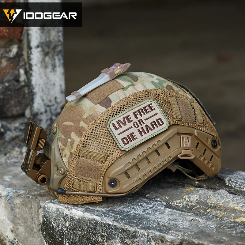 Тактический Быстрый Шлем IDOGEAR крышка V1 боевой головной убор военный Мультикам