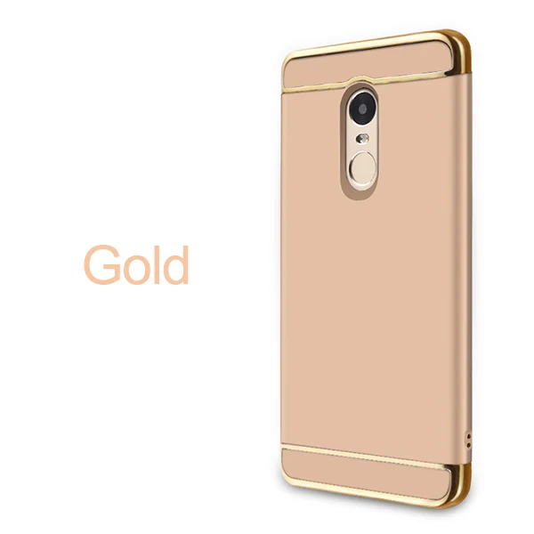 gold Роскошный Жесткий чехол из поликарбоната с покрытием для Xiaomi Redmi Note 4 4X 5A, полный Чехол для Xiaomi Redmi 4X Redmi Note 5A, чехол для телефона - Цвет: gold