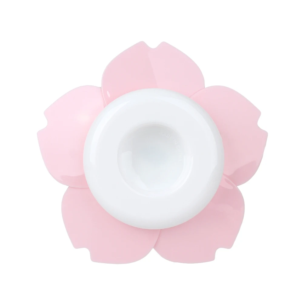1 шт. вишня в цвету мыло форме цветка коробка душ для ванной мыльница дома